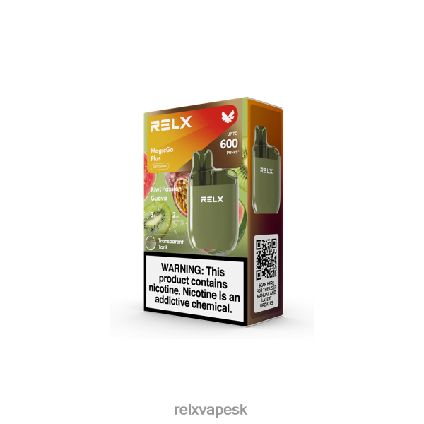 RELX Náplně Cena - RELX MagicGo plus sa600 HNP48P54 kiwi vášeň guava