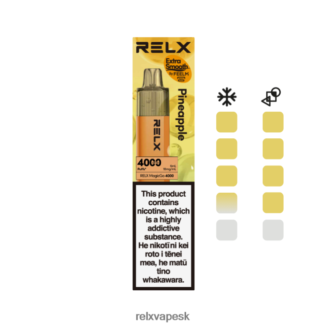 RELX SK - RELX MagicGo 4000 jednorazové vapy ananás 6LJZRV1
