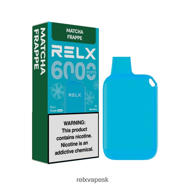RELX Discount - RELX Crush Pocket 6000 ľadových matcha frappé 6LJZRV17