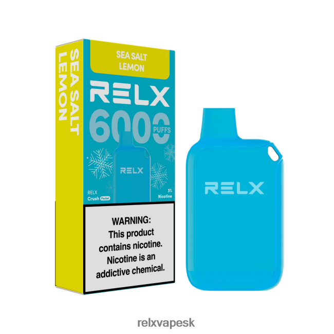 RELX Discount - RELX Crush Pocket 6000 ľadových morská soľ citrón 6LJZRV11