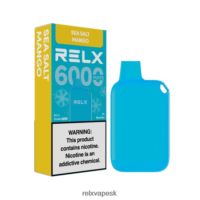 RELX SK - RELX Crush Pocket 6000 ľadových morská soľ mango 6LJZRV13