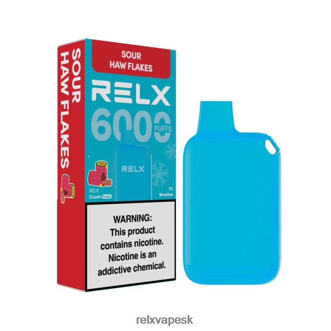 RELX Sale - RELX Crush Pocket 6000 ľadových kyslé haw vločky 6LJZRV16