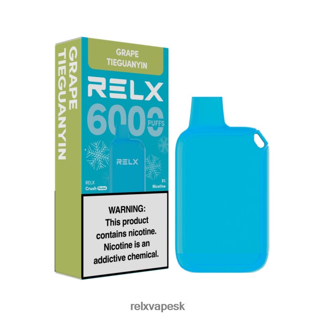 RELX Store - RELX Crush Pocket 6000 ľadových hroznový tieguanyin 6LJZRV18