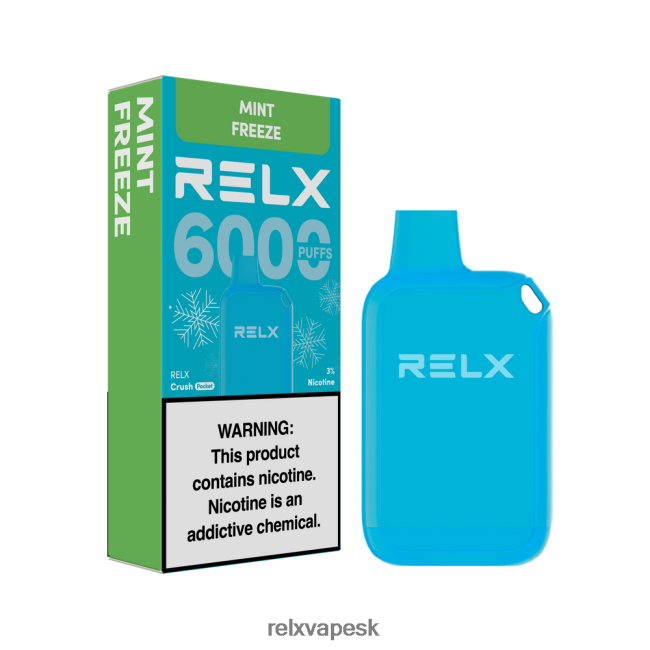 RELX Store - RELX Crush Pocket 6000 ľadových mäta zmraziť 6LJZRV12