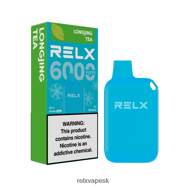 RELX Vape Cena - RELX Crush Pocket 6000 ľadových čaj longjing 6LJZRV9