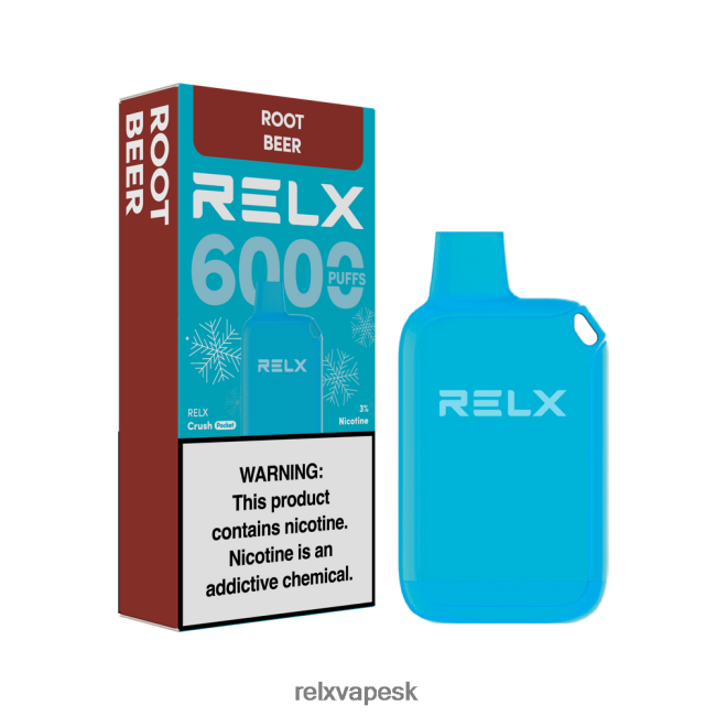 RELX Vape SK - RELX Crush Pocket 6000 ľadových koreňové pivo 6LJZRV20
