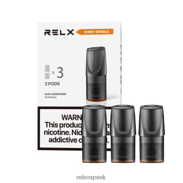 RELX Store - RELX Classic struky HNP48P131 slnečná trblietavo-oranžová sóda