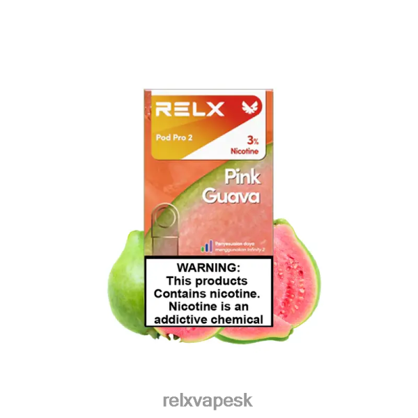 RELX Cigareta Naplne - RELX pod pro 2 - 3 strúčiky HNP48P106 ružová guava