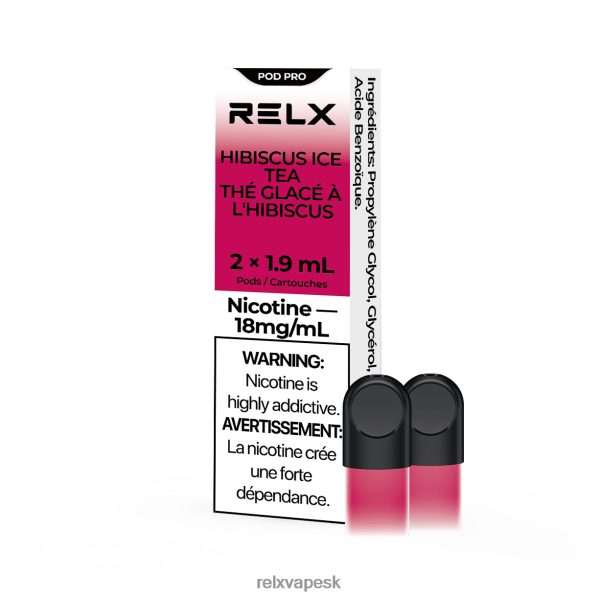 RELX Cigareta Naplne - RELX pod pro - 2 strúčiky HNP48P15 ibištekový ľadový čaj