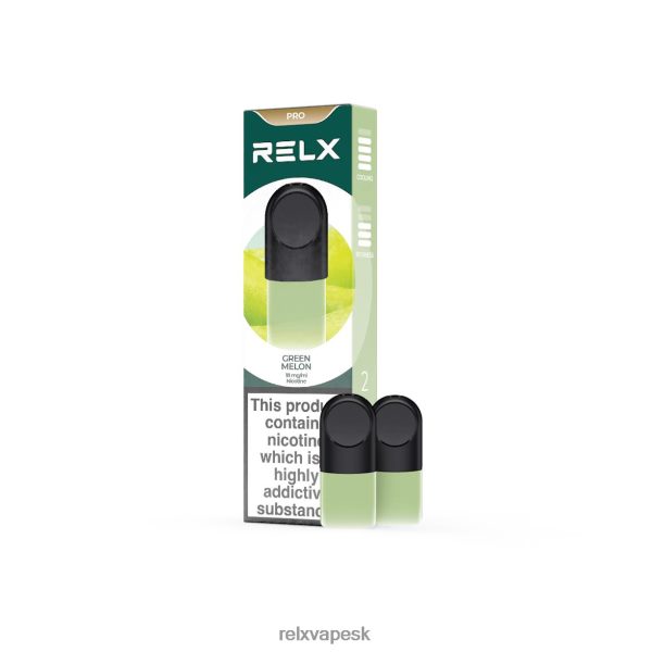 RELX Cigareta Naplne - RELX pod pro - 2 strúčiky HNP48P5 zelený melón