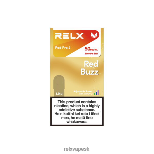 RELX Cigareta Navod - RELX pod pro 2 - 3 strúčiky HNP48P115 red buzz redbull