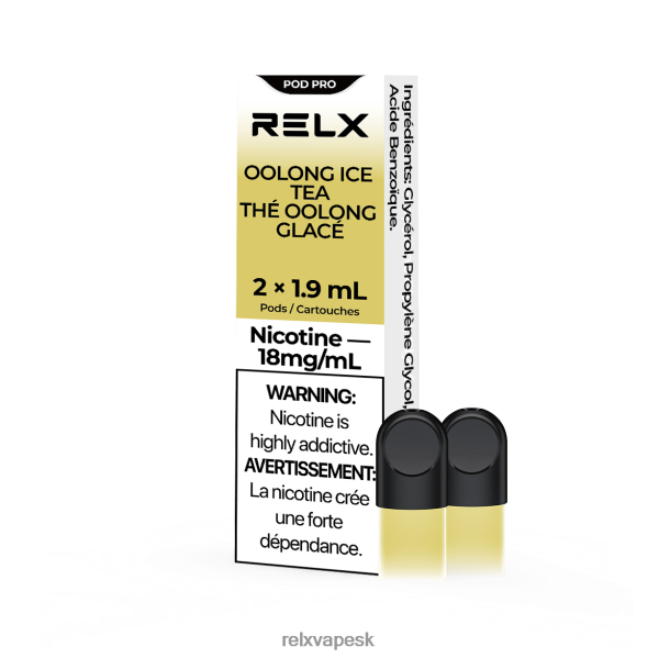 RELX Cigareta Navod - RELX pod pro - 2 strúčiky HNP48P14 ľadový čaj oolong