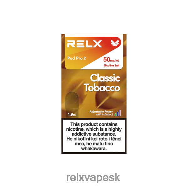 RELX Discount - RELX pod pro 2 - 3 strúčiky HNP48P110 klasický tabak