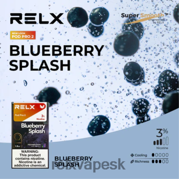 RELX Discount - RELX pod pro 2 - 3 strúčiky HNP48P90 čučoriedka