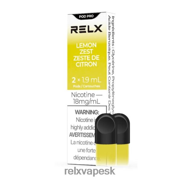 RELX Discount - RELX pod pro - 2 strúčiky HNP48P19 citrónová kôra