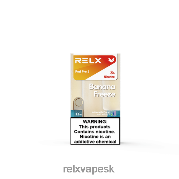RELX Sale - RELX pod pro 2 - 3 strúčiky HNP48P89 banán zmraziť