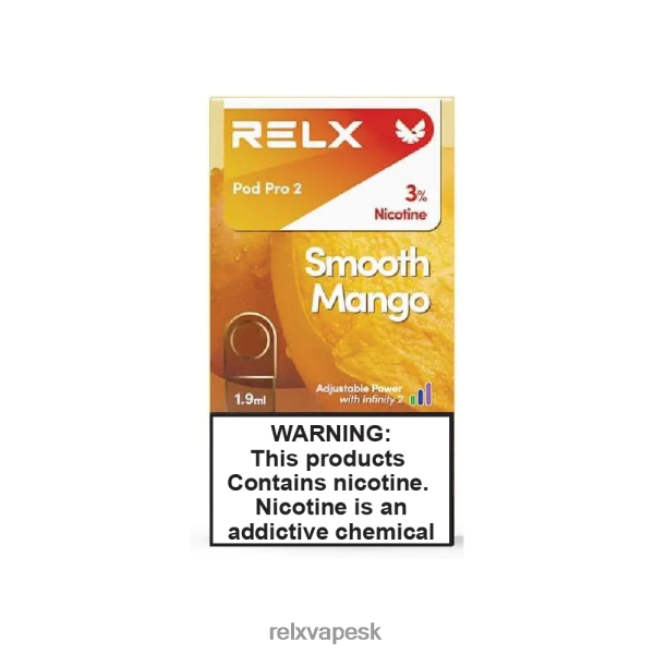 RELX Vape Cena - RELX pod pro 2 - 3 strúčiky HNP48P98 mango